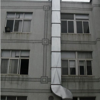 不锈钢双层烟道
